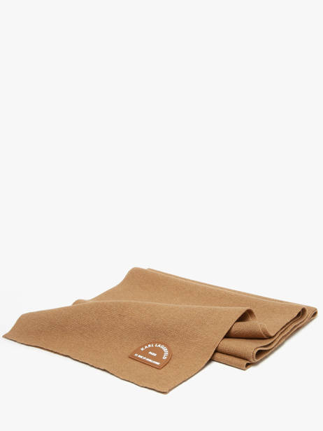 Sjaal Rue St Guillaume Karl lagerfeld Bruin rsg A4W33113 ander zicht 2